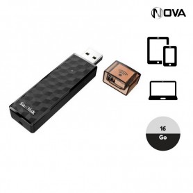 Clé USB Sandisk 16 GB partage des fichiers en wifi KEY47