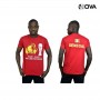 Tshirt Sénégal rouge TSH40