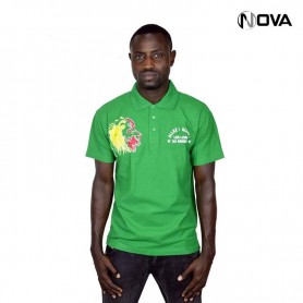 Polo Sénégal vert POL12