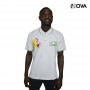 Polo Sénégal blanc vert POL13