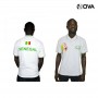 Polo Sénégal blanc vert POL13