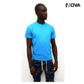 Tshirt uni azul TSH15