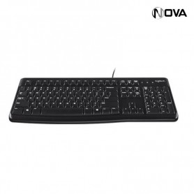 Clavier QWERTY filaire USB Logitech K120