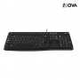 Clavier QWERTY filaire USB Logitech K120