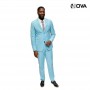 Ensemble costume sky blue 2 boutons CTM109