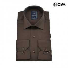 Chemise manches longues slim fit CHM222