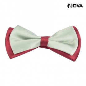 Noeud papillon uni 2 couleurs CVT135