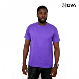 Tshirt uni coton premium col rond TSH100