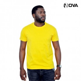 Tshirt uni coton premium col rond TSH105