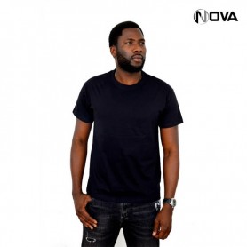 Tshirt uni coton premium col rond TSH109