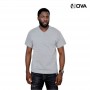 Tshirt uni coton premium col V TSH113