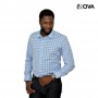 Chemise manches longues rayures CHM233