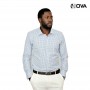 Chemise manches longues rayures CHM234