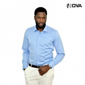 Chemise unie manches longues CHM248