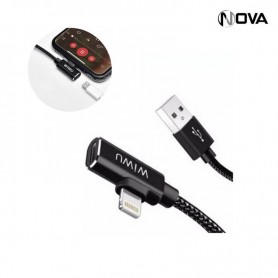 WIWU Lightning Vers USB et Port Lightning Audio Adaptateur ST01