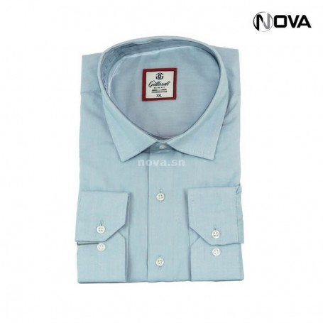Chemise unie manches longues CHM281